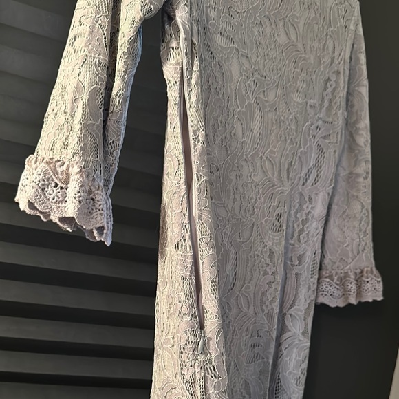 ~Dainty Jewells~High-low Lace Dress Large - Picture 4 of 6